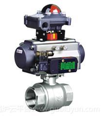 Q611F蒸汽氣動二片式內螺紋球閥上海閥門廠家