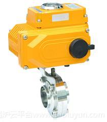 D921F-16P電動衛生蝶閥上海閥門廠家