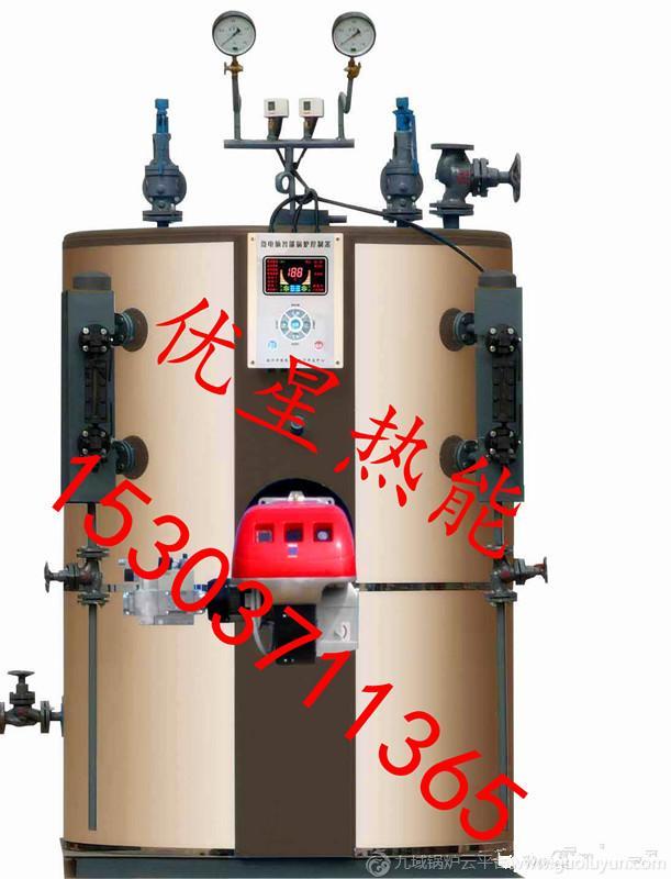 ?廠家大賣立式燃油燃氣蒸汽鍋爐500公斤河南優星價格便宜