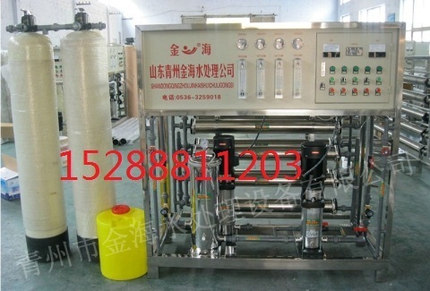 每小時2噸純水的反滲透設備