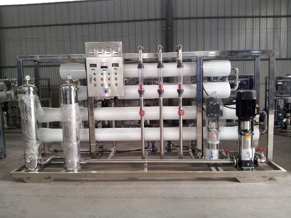 純凈水處理 單雙級反滲透設備