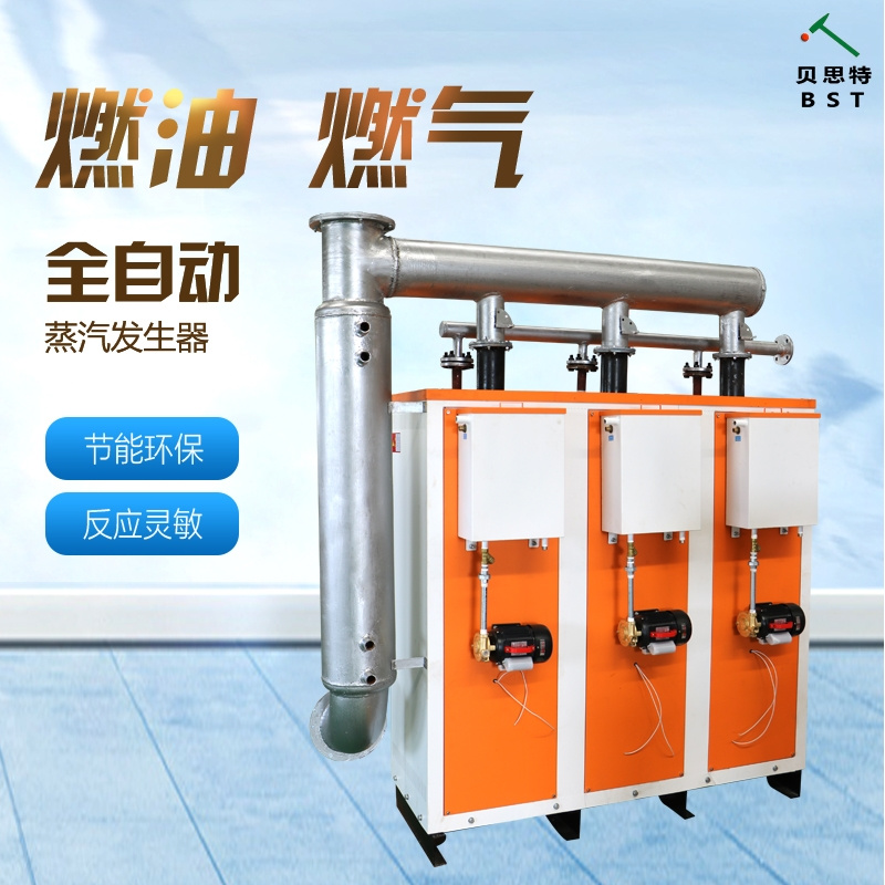 湖北貝思特300公斤款定制燃油蒸汽發(fā)生器廠家直銷生物化工，高溫消毒等節(jié)能免檢