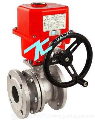 球閥產品系列:電動法蘭球塞閥-首龍球閥